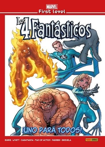 MARVEL FIRST LEVEL. LOS 4 FANTÁSTICOS. UNO PARA TODOS | 9788491679011 | MAKOTO NAKATSUKA, SEAN MCKEEVER