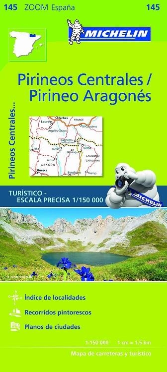 PIRINEOS CENTRALES / PIRINEO ARAGONÉS | 9782067218123 | MICHELIN