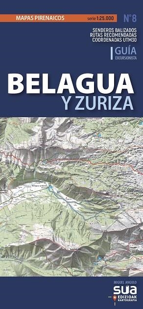 BELAGUA Y ZURIZA 1:25.000 -SUA | 9788482167343 | AA.VV