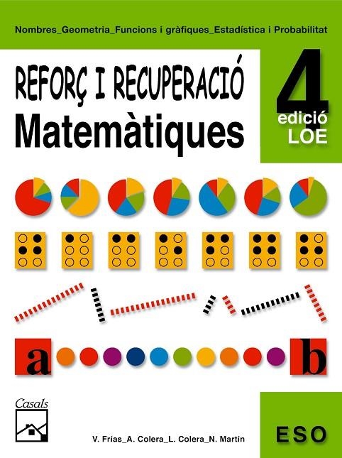 REFORÇ DE MATEMATIQUES 4 REPASSA I APROVA | 9788421833339 | FRIAS,V.