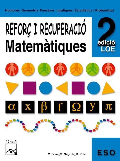 REFORÇ DE MATEMATIQUES 2 REPASSA I APROVA | 9788421833315 | FRIAS,V.