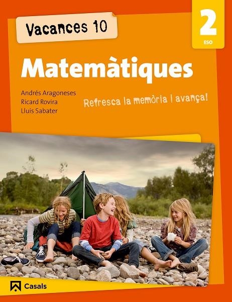 MATEMATIQUES 2 ESO VACANCES 10 | 9788421853184 | AAVV