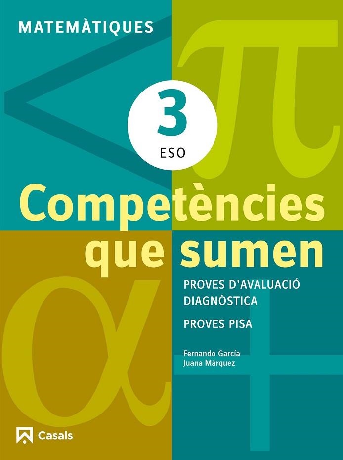 MATEMATIQUES 3 ESO COMPETENCIES QUE SUMEN | 9788421853030 | AAVV