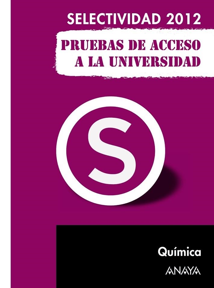 QUIMICA PRUEBAS DE ACCESO A LA UNIVERSIDAD. | 9788467835717 | ZUBIAURRE CORTÉS, SABINO/ARSUAGA FERRERAS, JESÚS