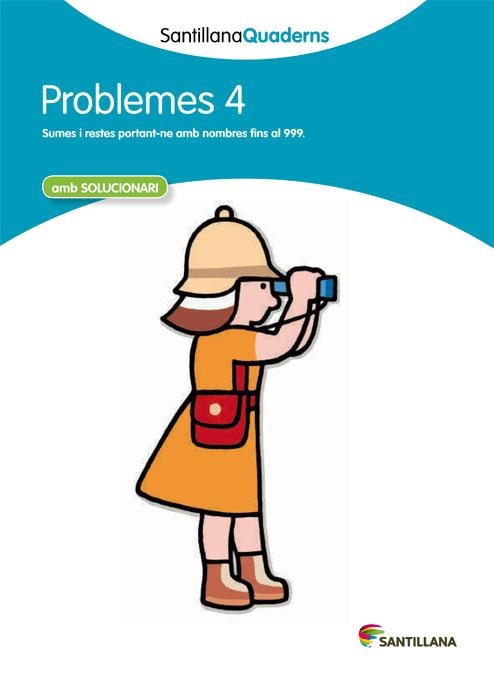 PROBLEMES 4 SANTILLANA QUADERNS | 9788468013992 | VARIOS AUTORES