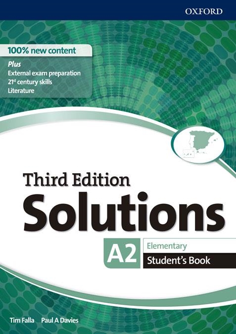 SOLUTIONS 3RD EDITION ELEMENTARY STUDENT'S BOOK | 9780194523639 | FALLA, TIM / DAVIES, PAUL A.