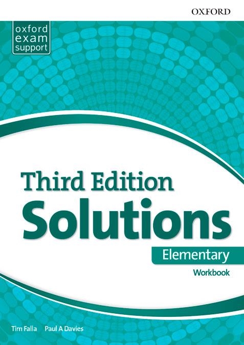 SOLUTIONS 3RD EDITION ELEMENTARY. WORKBOOK | 9780194561860 | FALLA, TIM / DAVIES, PAUL A.