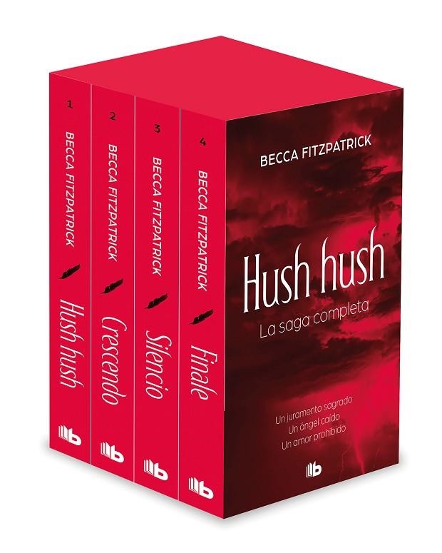 TETRALOGÍA HUSH HUSH (EDICIÓN ESTUCHE CON: HUSH HUSH | CRESCENDO | SILENCIO | FI | 9788413140889 | FITZPATRICK, BECCA