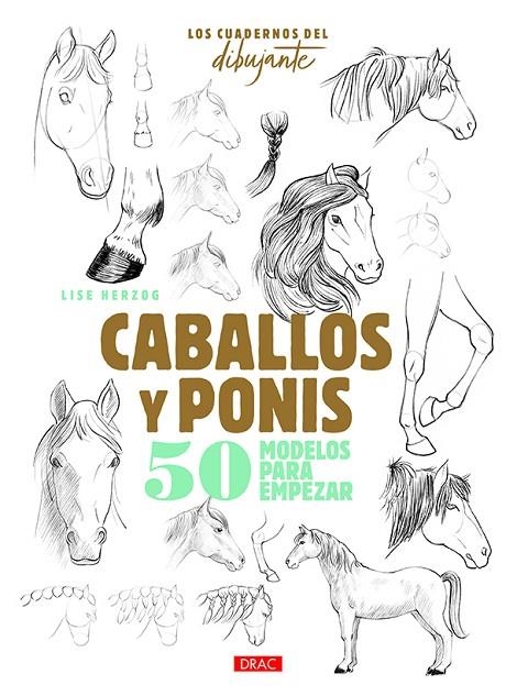 LOS CUADERNOS DEL DIBUJANTE. CABALLOS Y PONIS | 9788498746457 | HERZOG, LISE