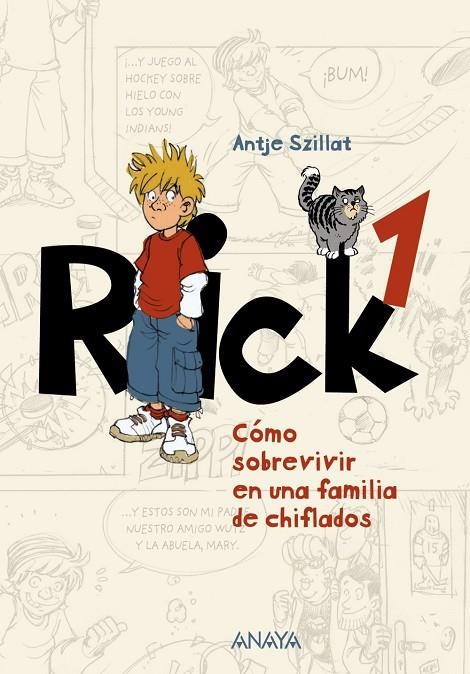 COMO SOBREVIVIR EN UNA FAMILIA DE CHIFLADOS RICK | 9788467829419 | SZILLAT, ANTJE