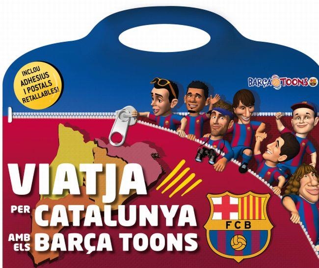 VIATJA PER CATALUNYA AMB ELS BARÇA TOONS | 9788499329079 | AA.VV.