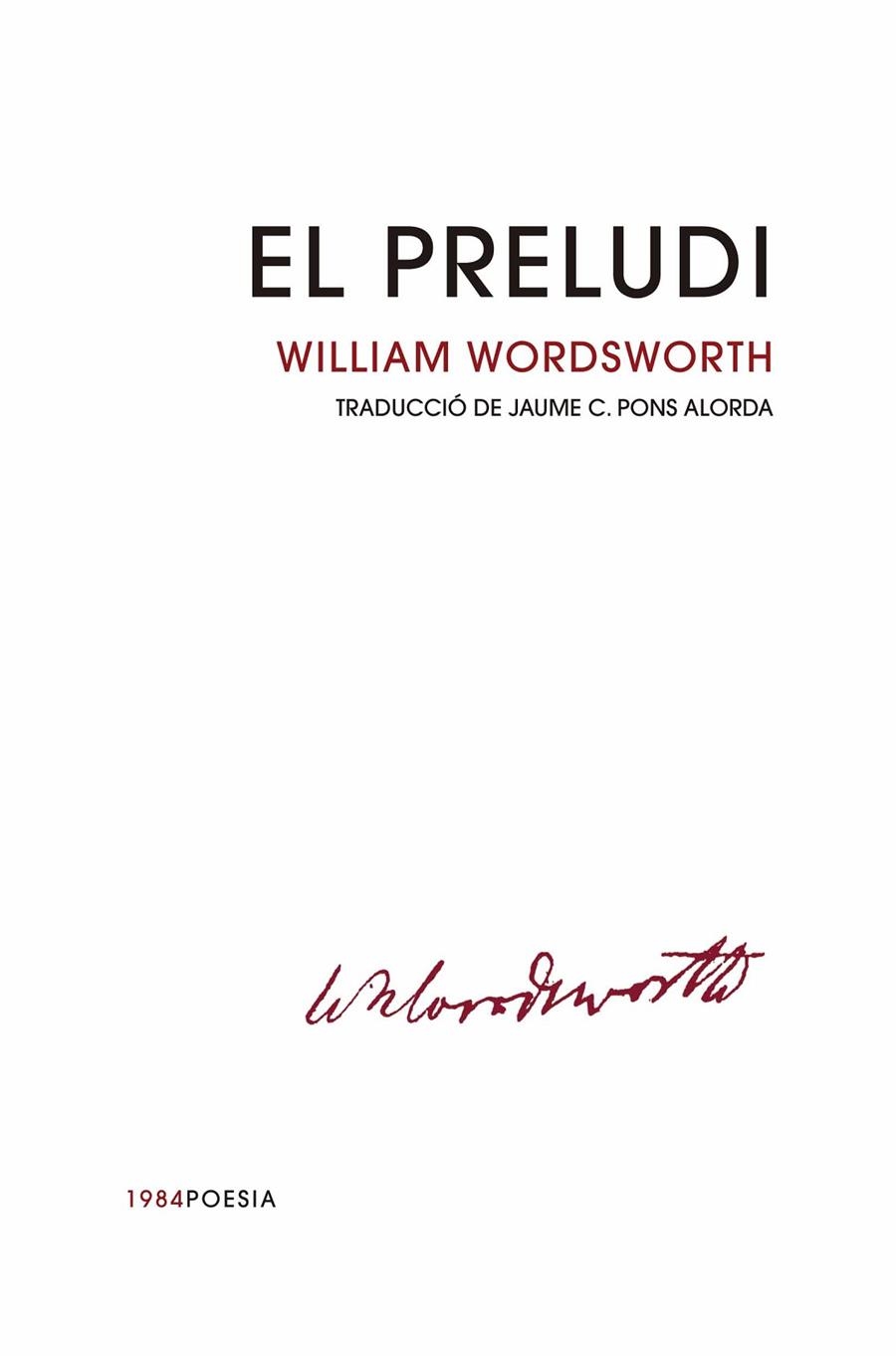 EL PRELUDI | 9788416987665 | WORDSWORTH, WILLIAM