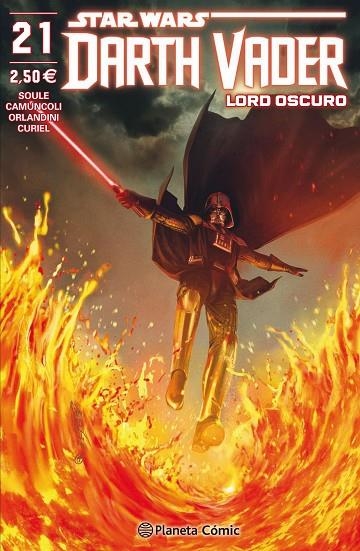 STAR WARS DARTH VADER LORD OSCURO Nº 21/25 | 9788413411545 | SOULE, CHARLES / CAMUNCOLI, GIUSEPPE