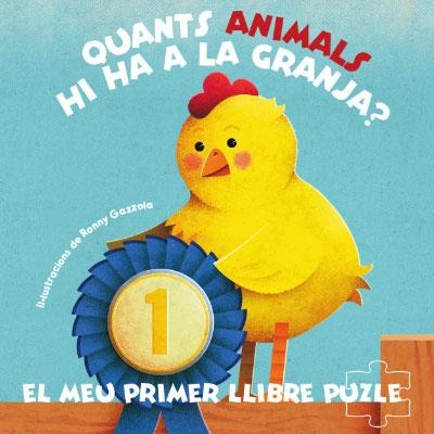 QUANTS ANIMALS HI HA A LA GRANJA? EL MEU PRIMER LLIBRE PUZLE | 9788468270371 | RONNY GAZZOLA