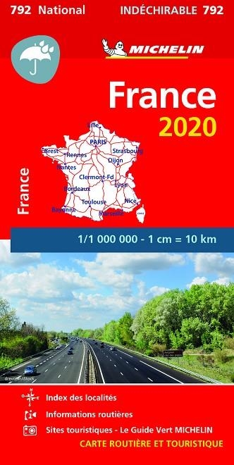 MAPA NATIONAL FRANCE "ALTA RESISTENCIA" | 9782067242845 | MICHELIN