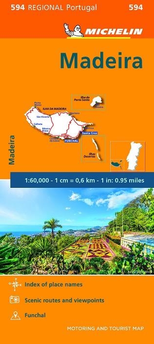 MAPA REGIONAL MADEIRA | 9782067242876 | VV. AA.