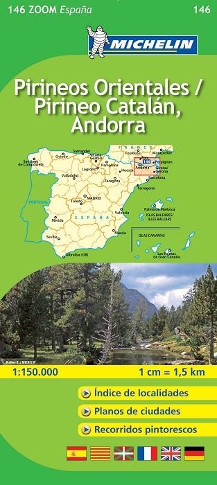 MAPA PIRINEOS ORIENTALES PIRINEO CATALAN ANDORRA | 9782067140653 | VARIOS AUTORES