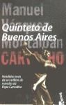 QUINTETO DE BUENOS AIRES | 9788408028123 | VAZQUEZ MONTALBAN , MANUEL