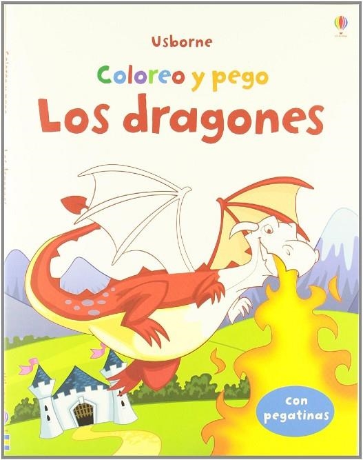 DRAGONES COLOREO Y PEGO | 9781409544470 | AAVV