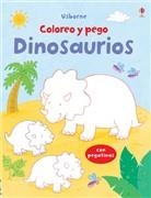 DINOSAURIOS COLOREO Y PEGO | 9781409544319 | VV AA