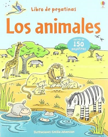 ANIMALES LIBRO DE PEGATINAS, LOS | 9781409516194 | AA.VV.