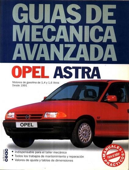 OPEL ASTRA,  GUIAS DE MECANICA AVANZADA | 9788432912122 | RBA REALIZACIONES EDITORIALES