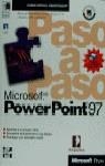 MICROSOFT POWER POINT 97, PASO A PASO | 9788448111281 | PERSPECTION