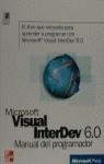 VISUAL INTERDEV 6.0 MANUAL DEL PROGRAMADOR | 9788448120788 | VARIOS