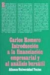 INTRODUCCION A LA FINANCIACION EMPRESARIAL Y ANALI | 9788420642604 | ROMERA, C.