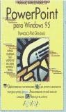 POWERPOINT PARA WINDOWS 95, MANUAL IMPRESCINDIBLE | 9788441500631 | PAZ GONZALEZ, F.