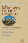 NOMBRES DE PILA ESPAÑOLES , LOS | 9788483721391 | GARCIA GALLARIN , CONSUELO