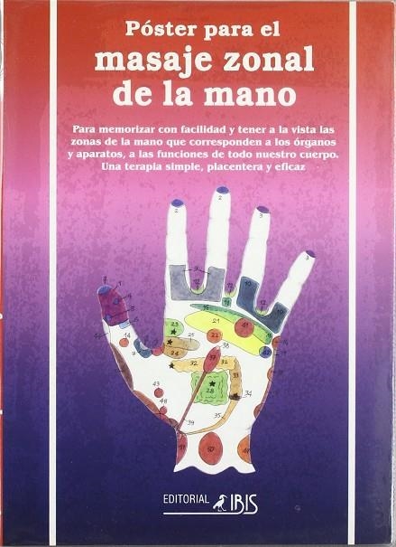 POSTER PARA EL MASAJE ZONAL DE LA MANO | 9788480270984 | AA.VV.