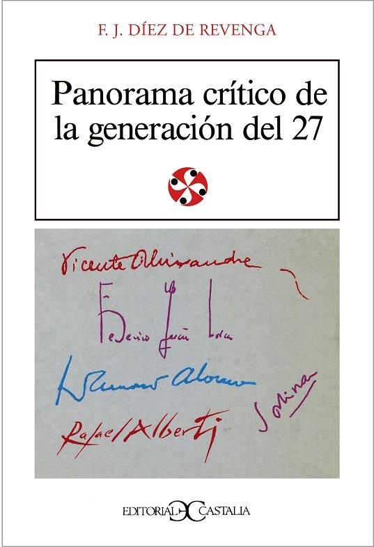 PANORAMA CRITICO DE LA GENERACION DEL 27 | 9788470394980 | DIEZ REVENGA, FRANCISCO JAVIER