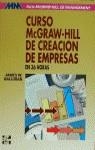 CURSO MCGRAW-HILL DE CREACION DE EMPRESAS EN 36 HORAS | 9788448105884 | HALLORAN, JAMES W.