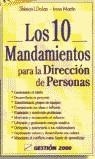 10 MANDAMIENTOS PARA LA DIRECCION DE PERSONAS LOS | 9788480885232 | DOLAN, SHIMON L  MARTIN, IRENE