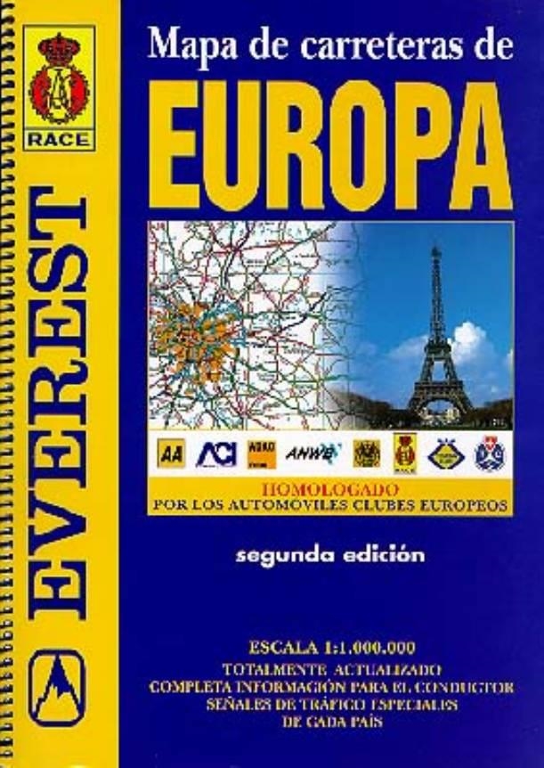 EUROPA, MAPA DE CARRETERAS | 9788424137687 | EVEREST