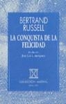 CONQUISTA DE LA FELICIDAD, LA | 9788423919895 | Russell, Bertrand