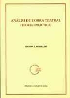 ANALISI DE L'OBRA TEATRAL | 9788484150480 | ROSSELLO , RAMON X.