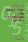 INTRODUCCION A LA ANTROPOLOGIA GENERAL | 9788420681740 | HARRIS , MARVIN