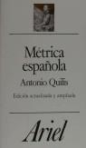 METRICA ESPAÑOLA | 9788434483828 | QUILIS, ANTONIO