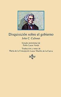 DISQUISICION SOBRE EL GOBIERNO | 9788430928910 | CALHOUN, J.C.