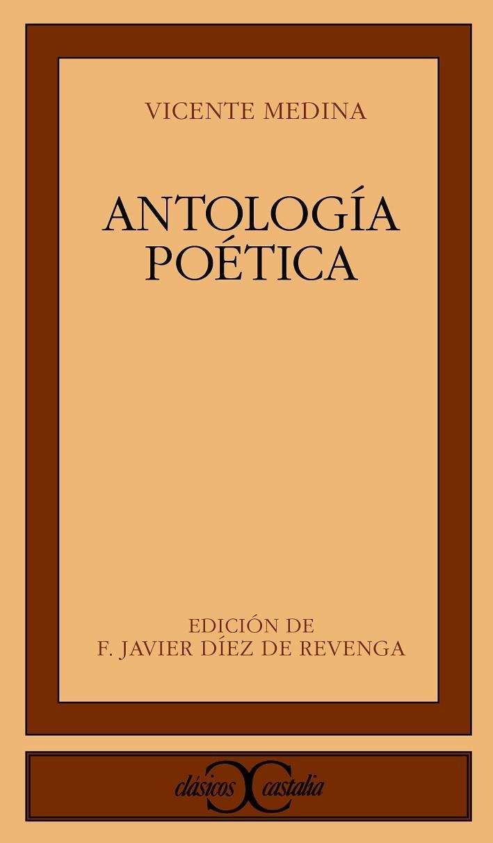 ANTOLOGIA POETICA ( VICENTE MEDINA ) | 9788470398087 | MEDINA , VICENTE