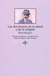 DOS FUENTES DE LA MORAL Y DE LA RELIGION, LAS | 9788430928491 | BERGSON, H.