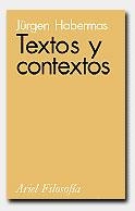 TEXTOS Y CONTEXTOS | 9788434487413 | HABERMAS,JüRGEN