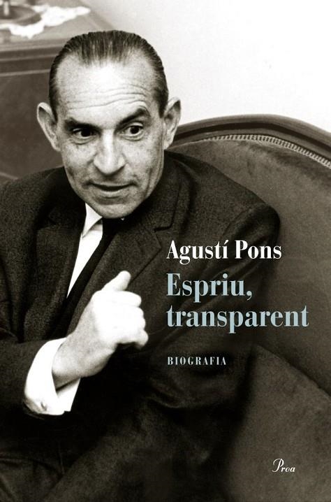 ESPRIU TRANSPARENT | 9788475883434 | PONS, AGUSTI