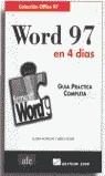 WORD 97 EN 4 DIAS . GUIA PRACTICA COMPLETA | 9788480883160 | MORAGAS ROVIRA, GLÒRIA / BONIS MORA, MERCÉ