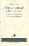 DIONISO DORMIDO SOBRE UN TIGRE | 9788423322695 | LYNCH, ENRIQUE