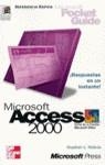 ACCESS 2000 MICROSOFT POCKET GUIDE | 9788448124182 | NELSON