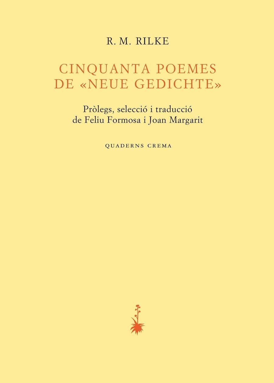 CINQUANTA POEMES DE "NEUE GEDICHTE" | 9788477275046 | RILKE, RAINER MARIA