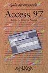 ACCESS 97, GUIA DE INICIACION | 9788441501041 | GARCIA NUÑEZ, P.J.